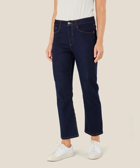1006166 MaPaulo Trousers - Dark Denim No Fuss