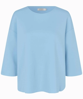 Comfortable Wear 1008196 MaDulap Top - Powder Blue