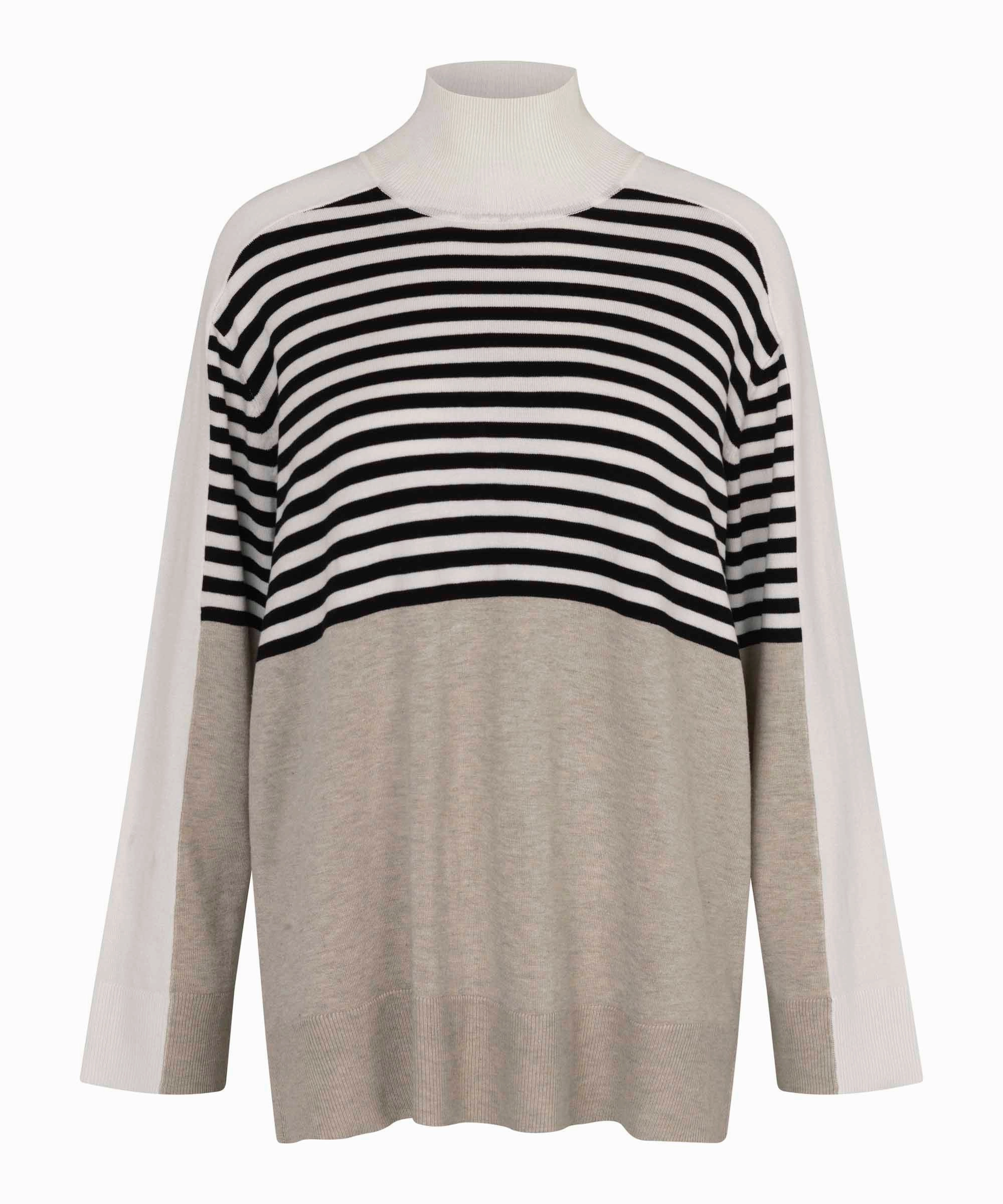 HeatRegulating 1009075 MaFawn Sweater - Beige/Black