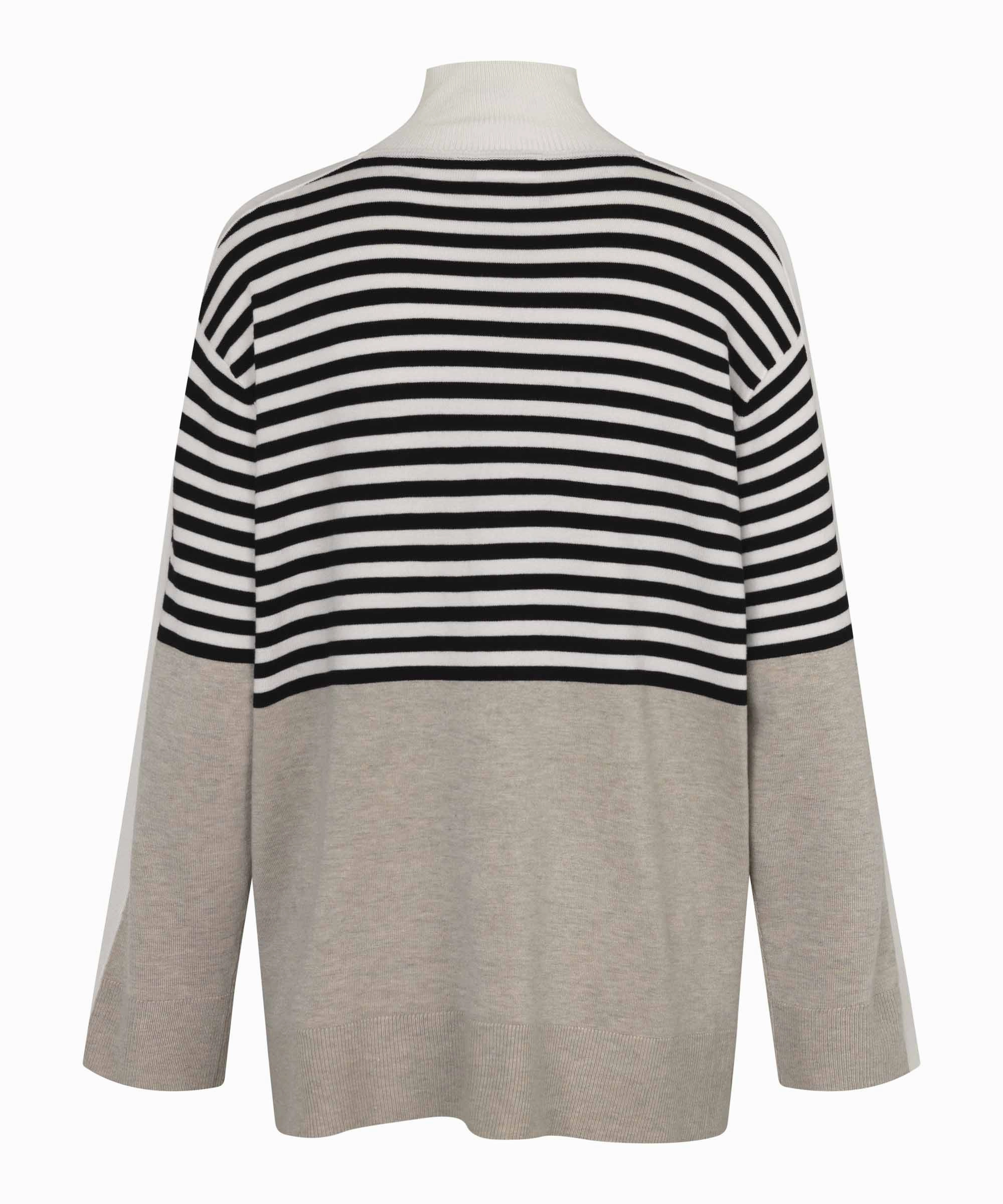 AntiPill Finish 1009075 MaFawn Sweater - Beige/Black