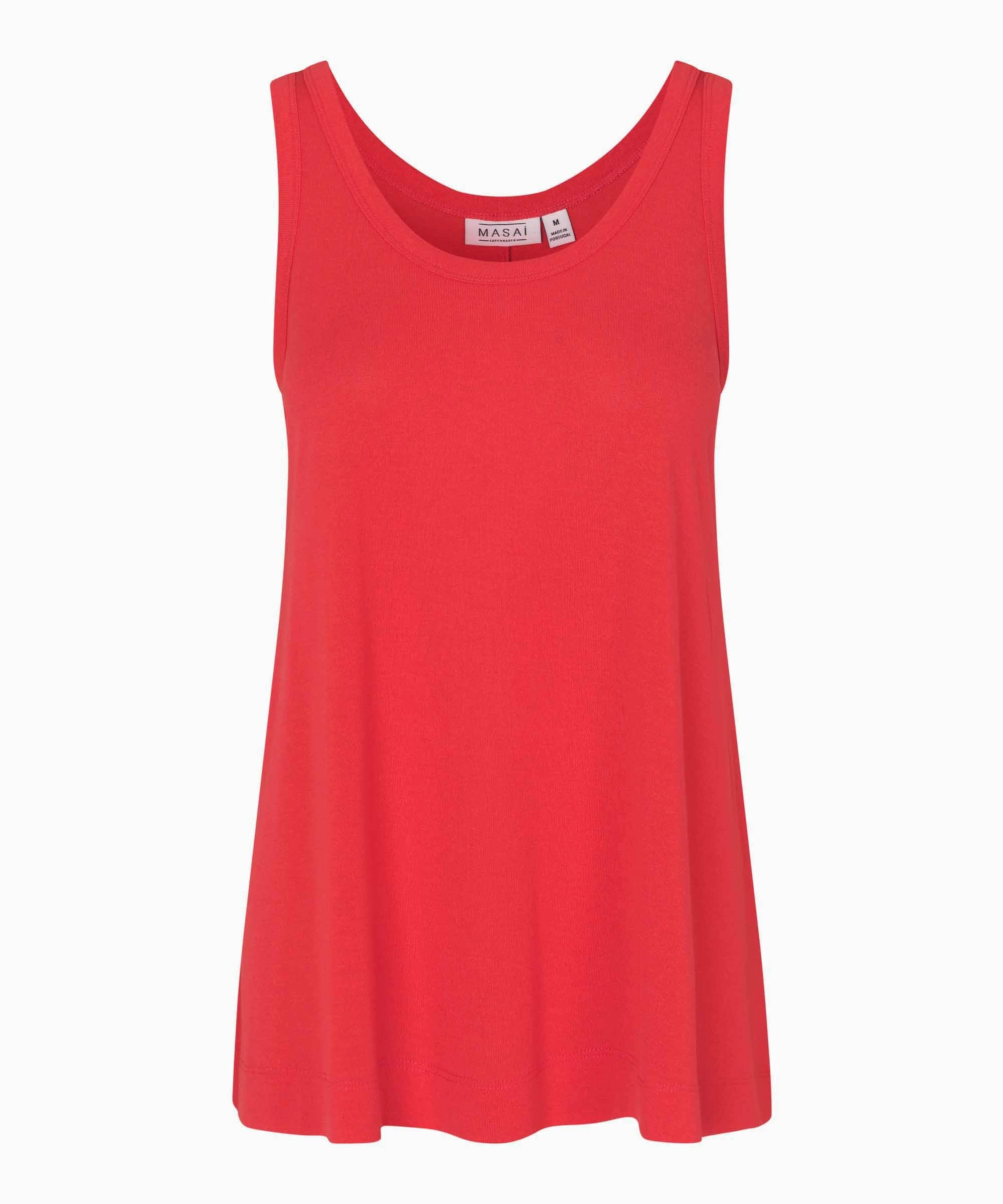 1009441 MaEritta Tank Top - Hibiscus Red NonIrritatingSeams