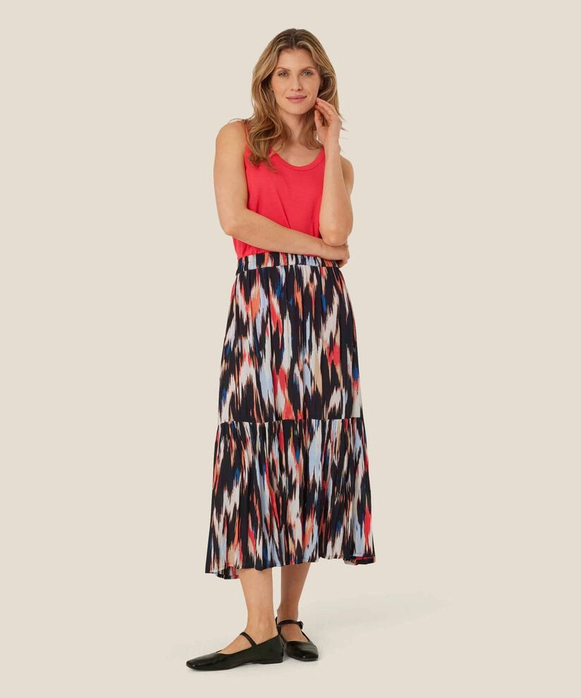 1009441 MaEritta Tank Top - Hibiscus Red OrganicCotton