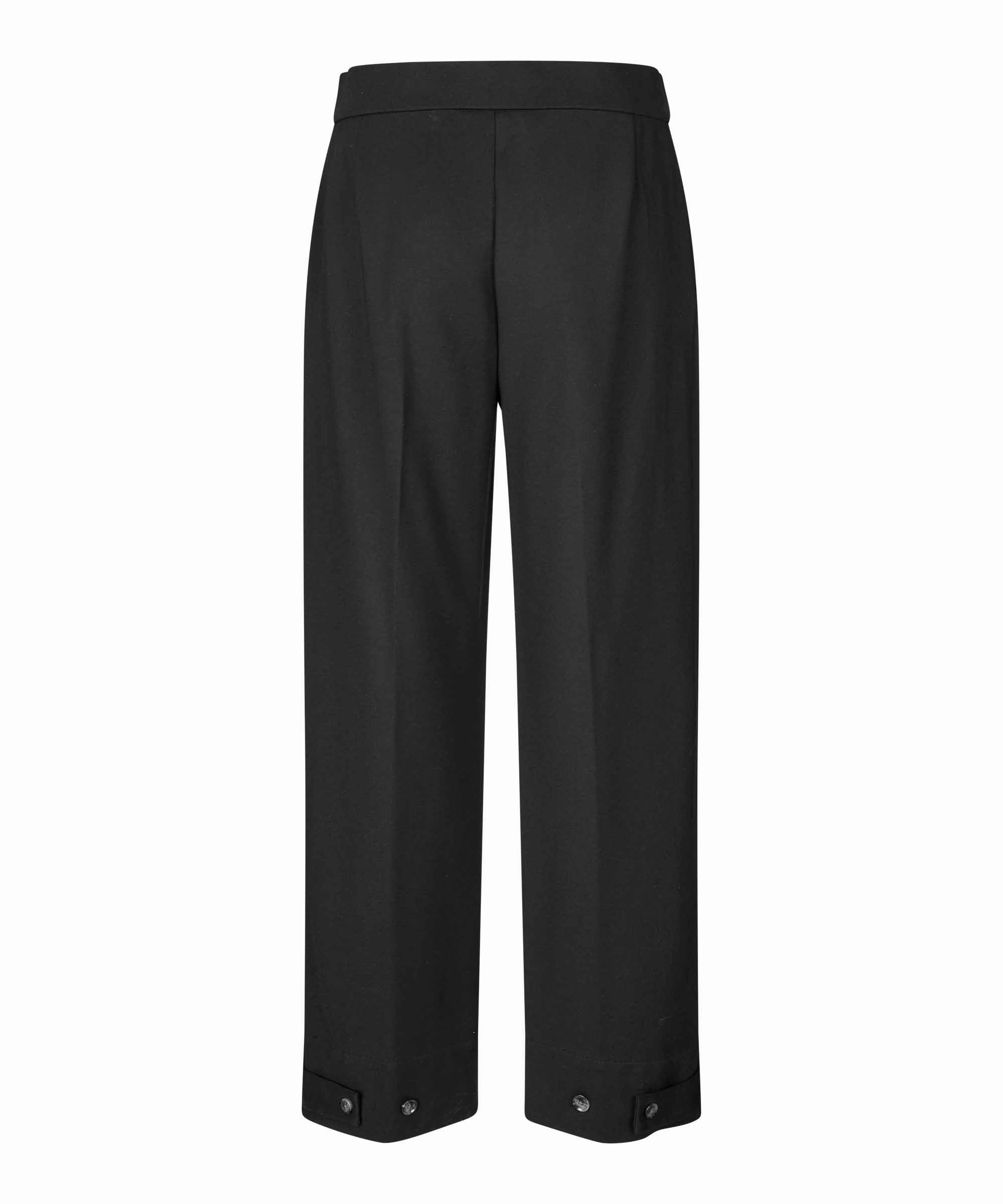 1009734 MaPrudencia Trousers - Black Recycled Polyester