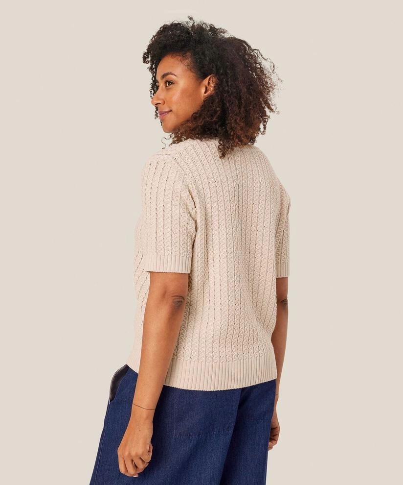 HypoallergenicMaterial Airy Mesh Lining 1010261 MaFallan Top - Whitecap