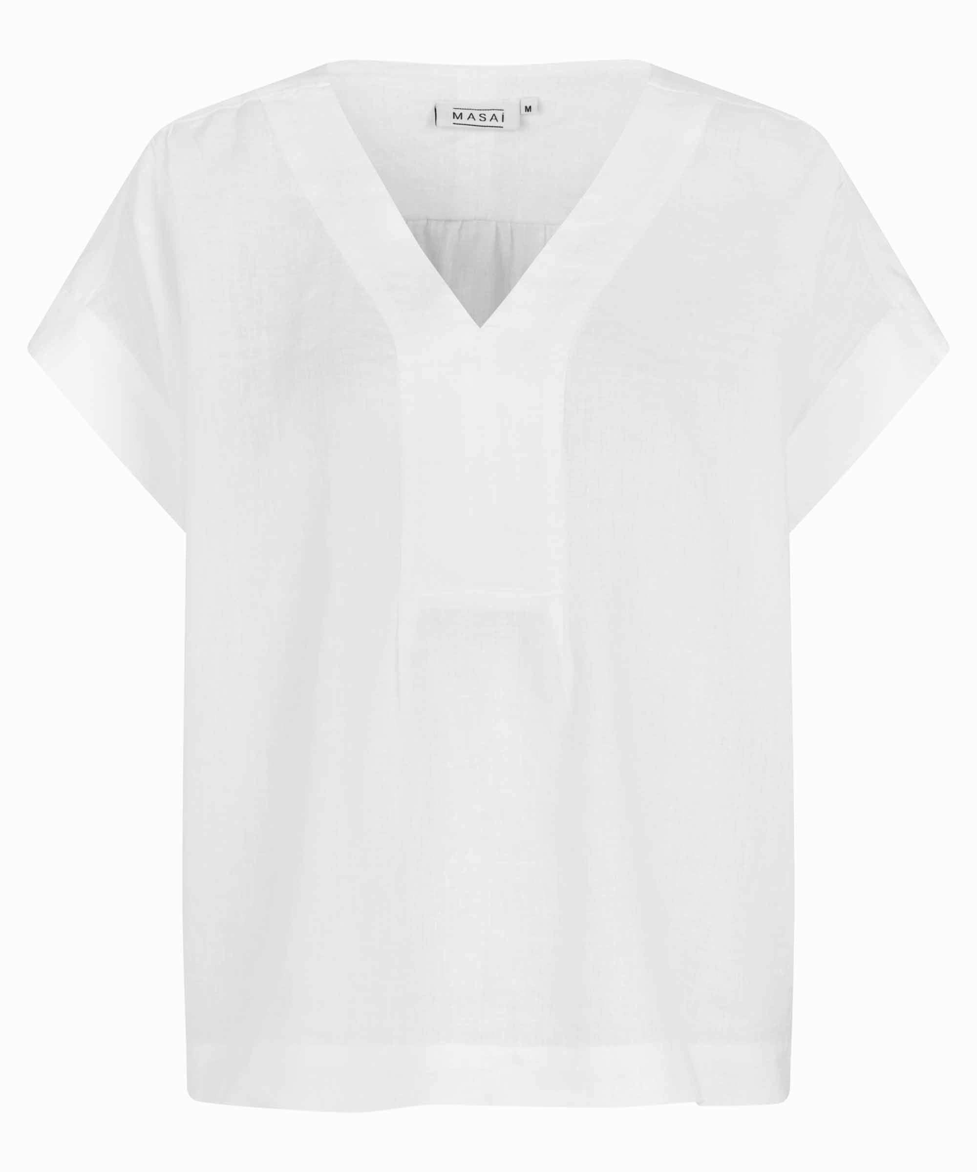 NonFade Dye 1010323 MaBraidy Linen Top - White