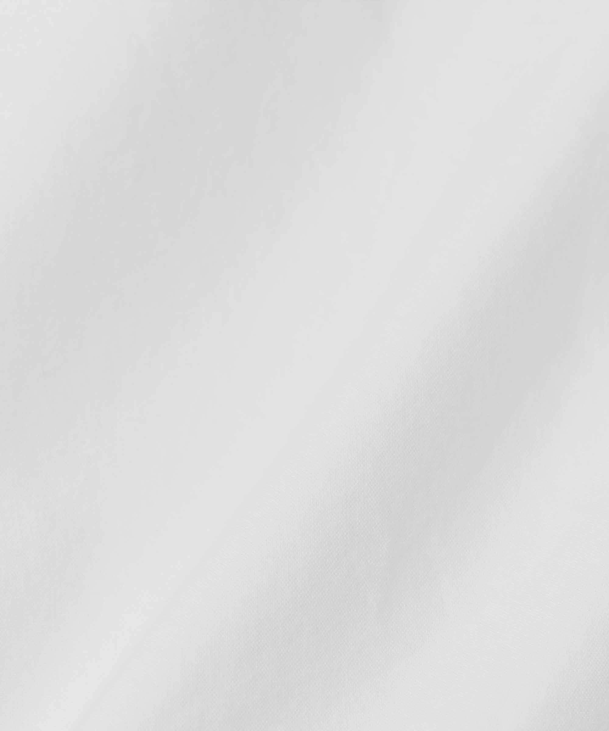 Comfortable Collar Double Layered Hem Reinforcement 1010576 MaIlbato Shirt - White