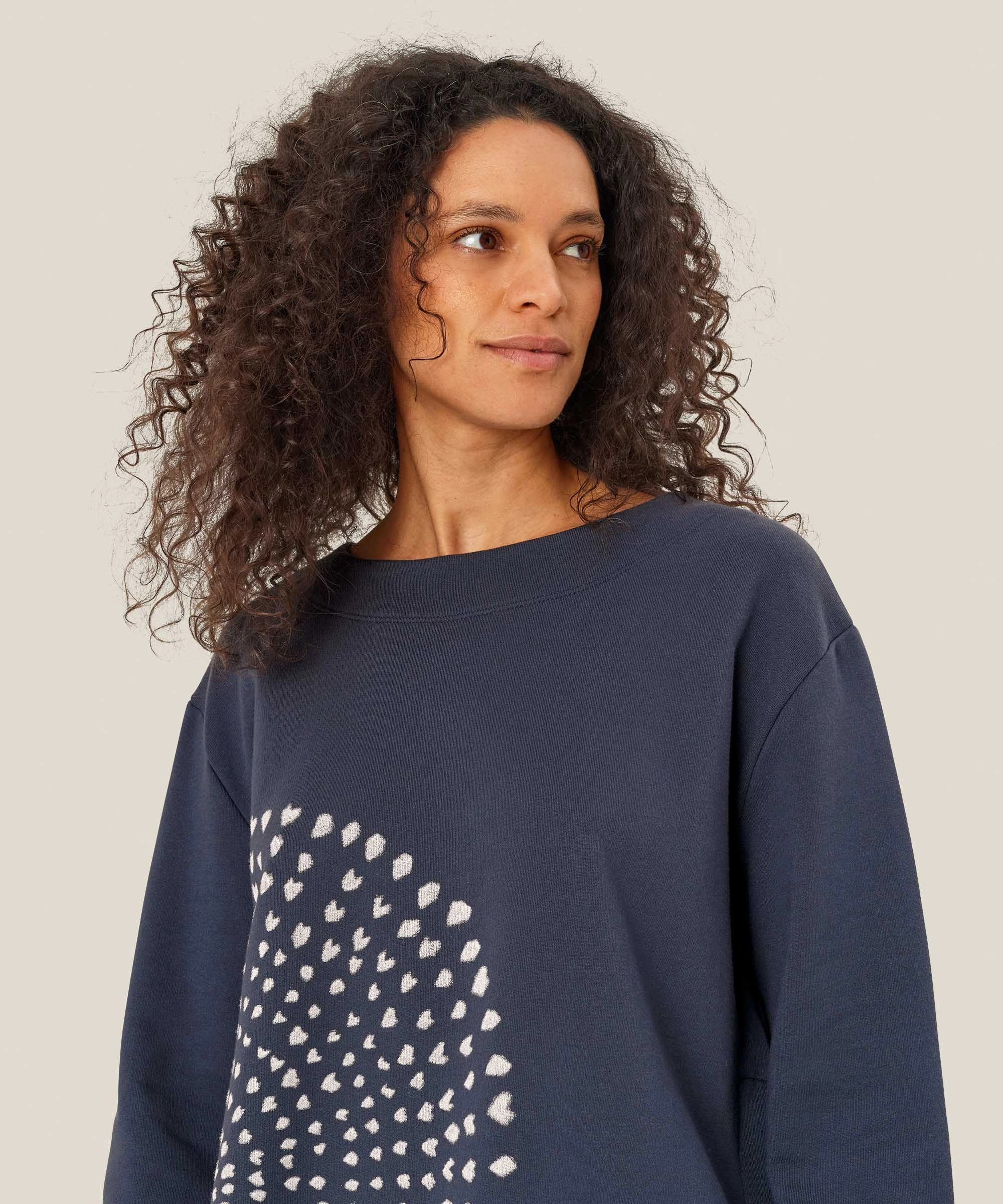 1010787 MaDayanara - Mood Indigo Metallic Fiber Blend