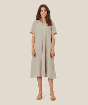 Sleek Cut 1010857 MaNipani Dress - Natural