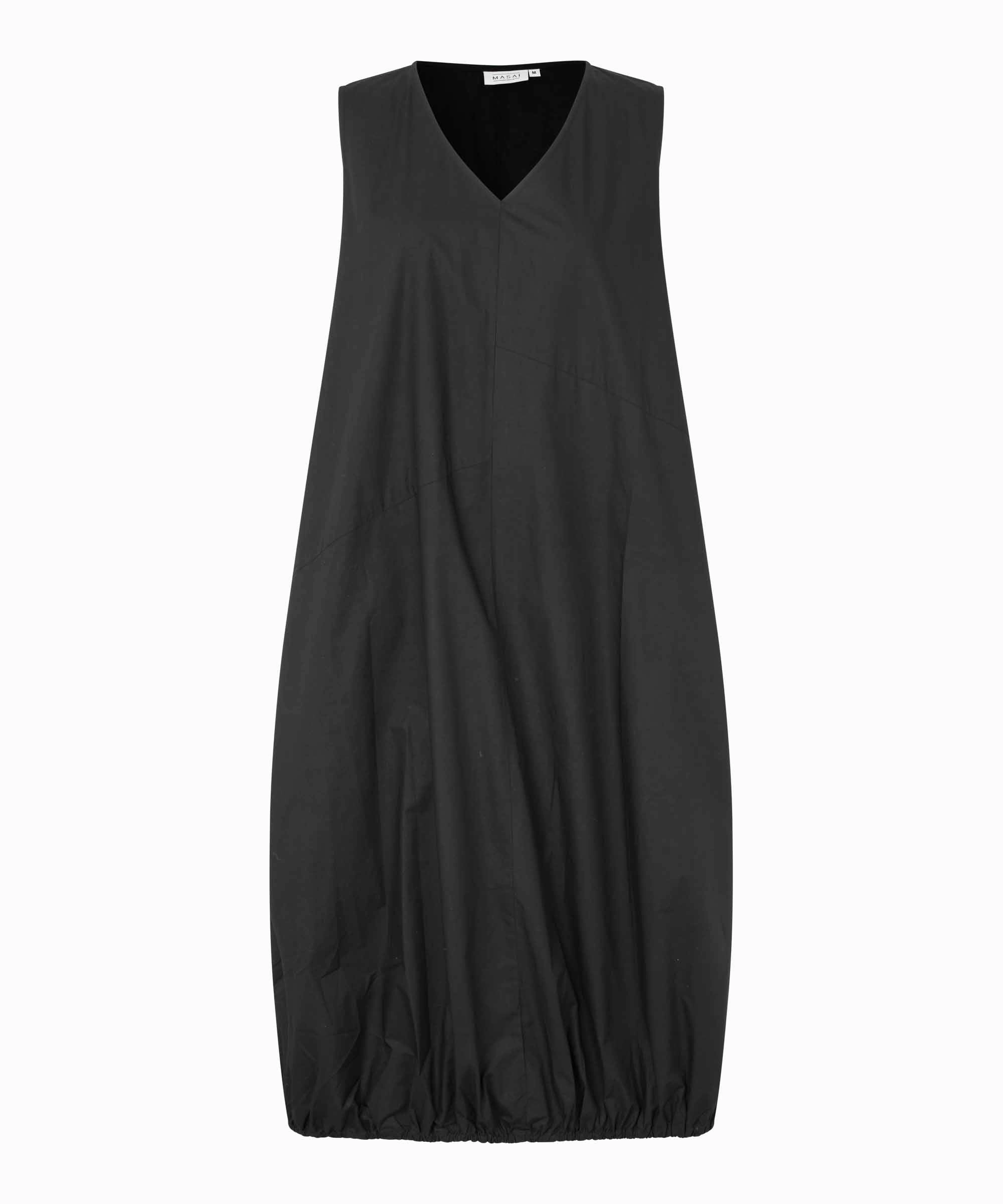 ruffle trim Cotton Skin 1010932 MaOpitala Dress - Black