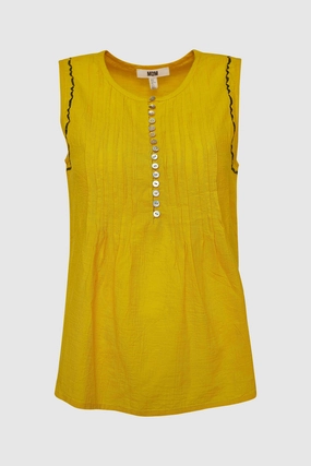 26272321 Top - Yellow Antistatic Multi Panel Design