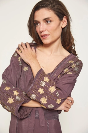 Layered Sleeve Soft Brushed Finish 26806007 Top
