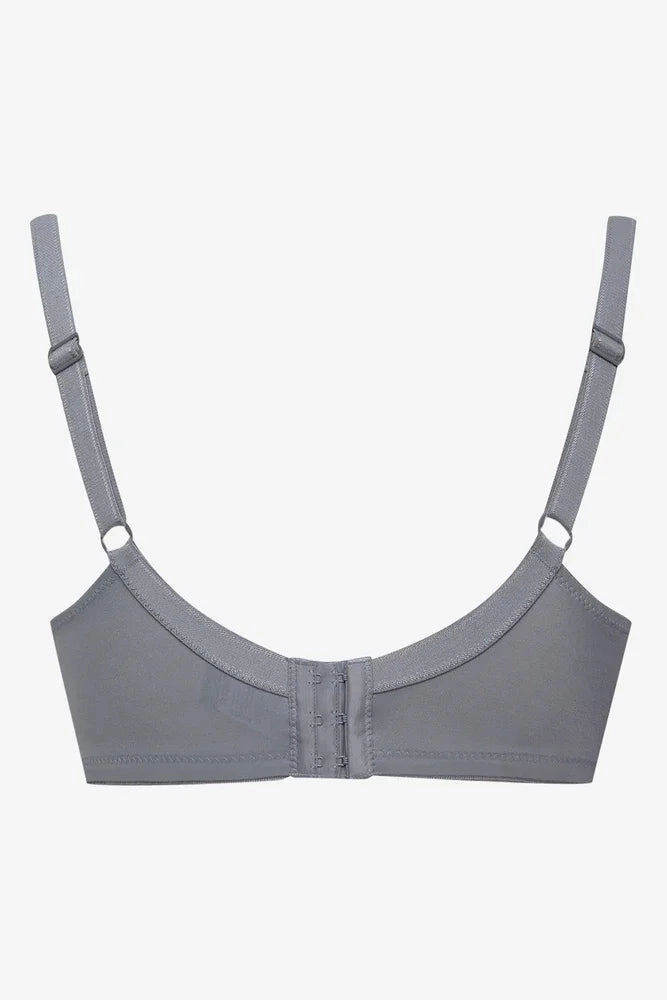2 Pack Non Padded Wirefree Bra Pink & Grey Floral activewear