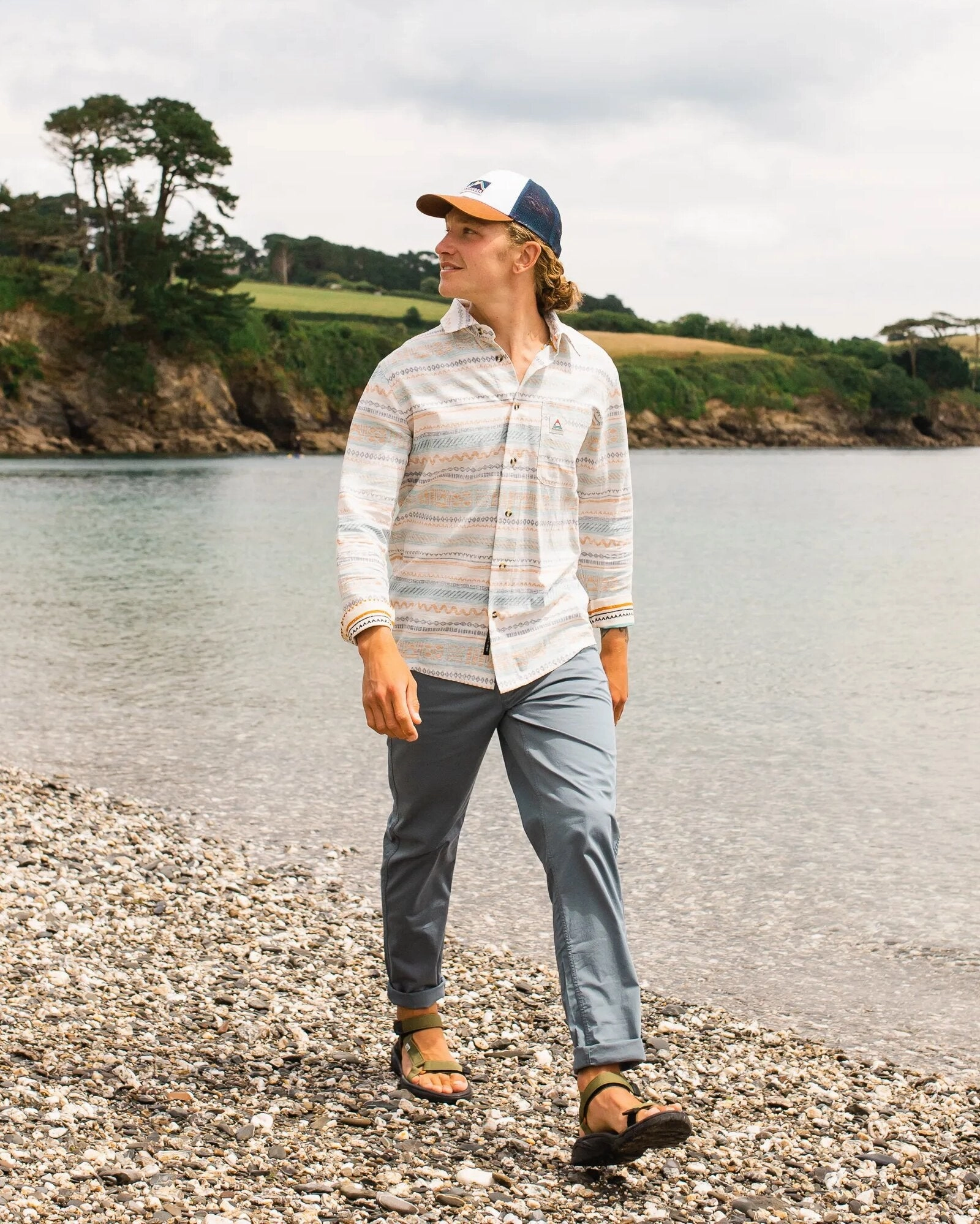365 Light Organic Cotton Trouser - Storm Grey Quick Comfort Fit Quick Fit