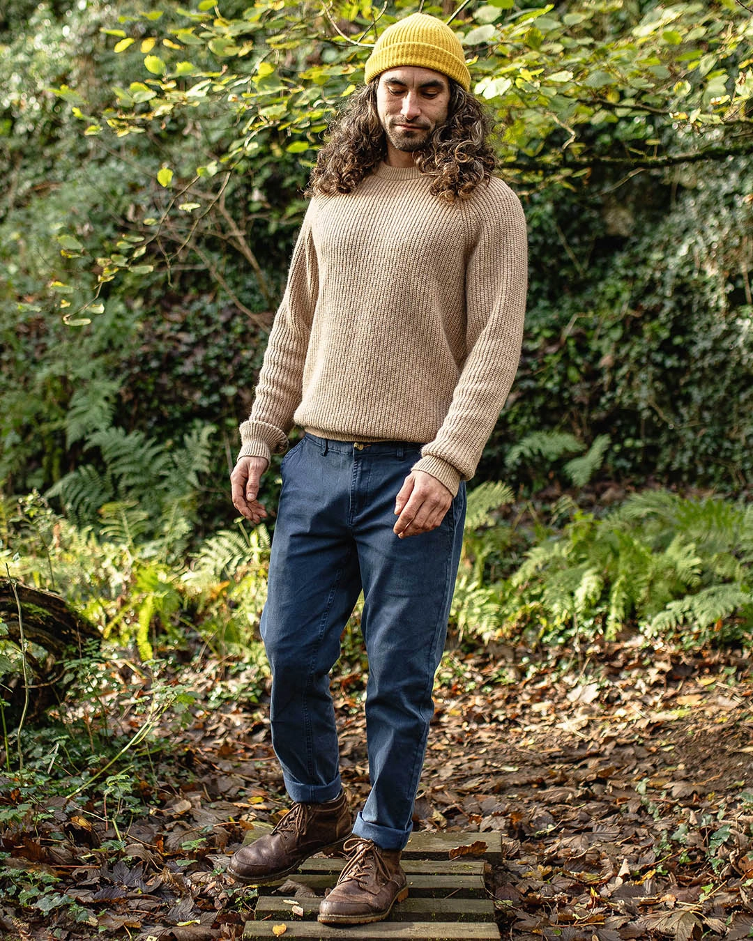 Lightweight Wear 365 Organic Cotton Trouser - Dark Denim
