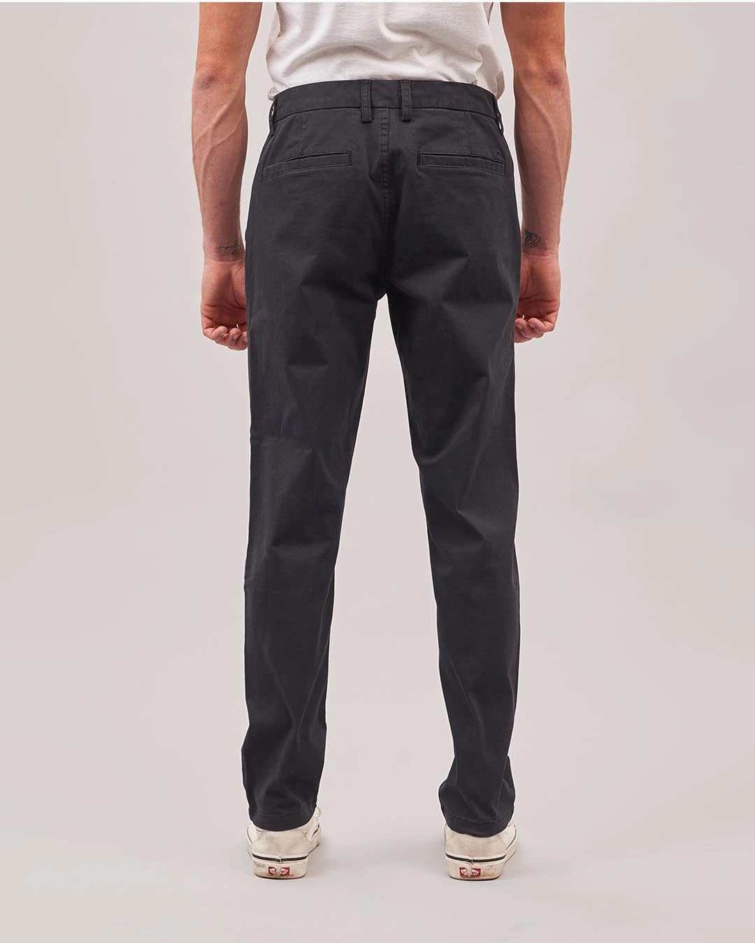 365 Organic Cotton Trouser - Faded Black Fit For Movement