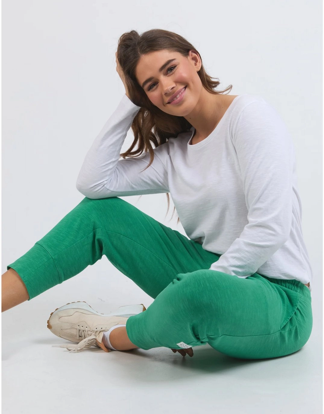 3/4 Brunch Pants - Pine Green Non Irritating Tags Multi-way wear