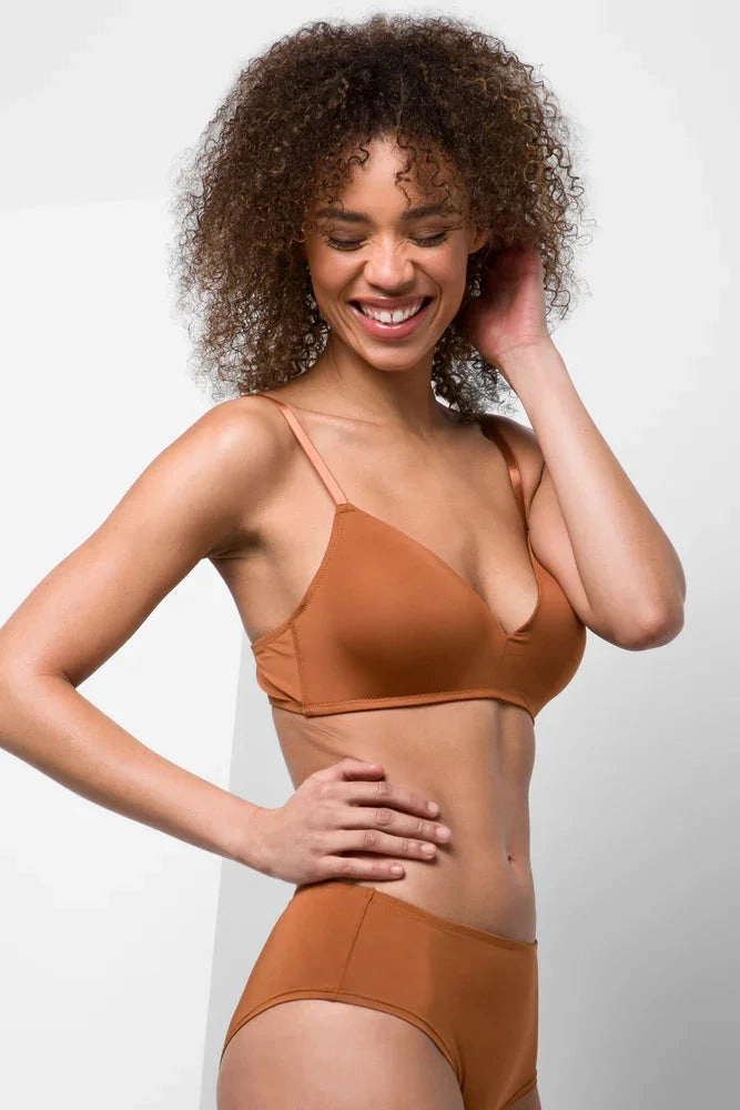 3 Pack Panties Black, White And Natural Turtleneck