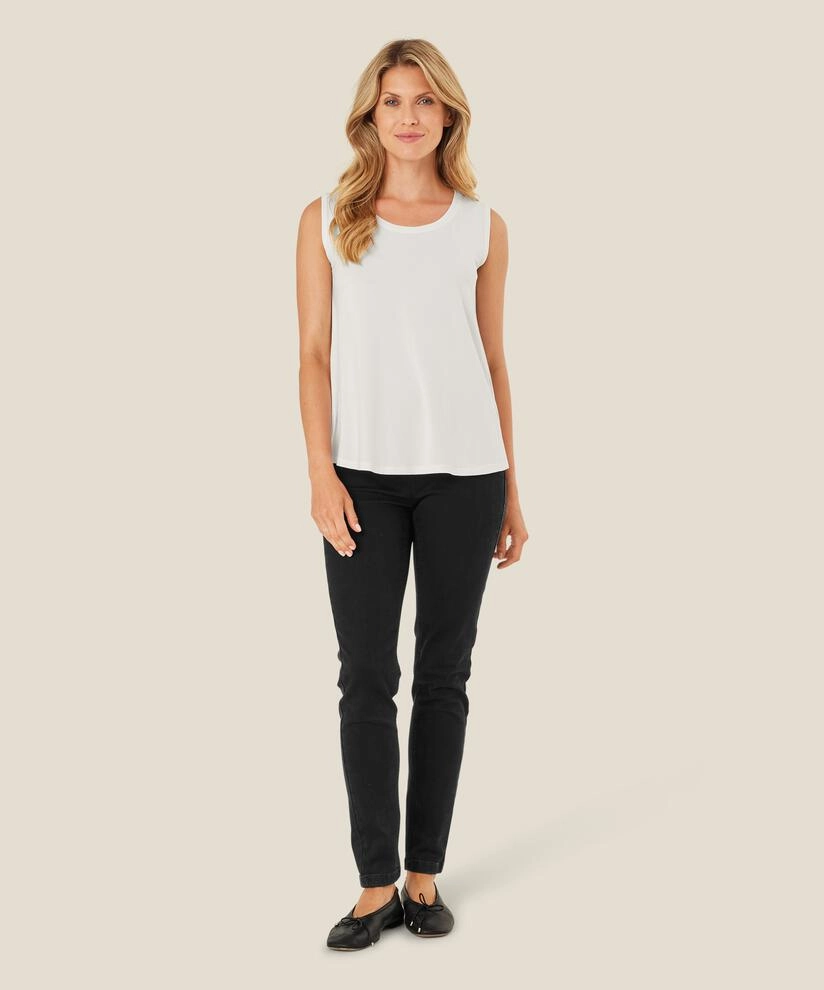 Hybrid Fabric Blend CompressionSupportWeave 900006160 MaElisa Top - Cream