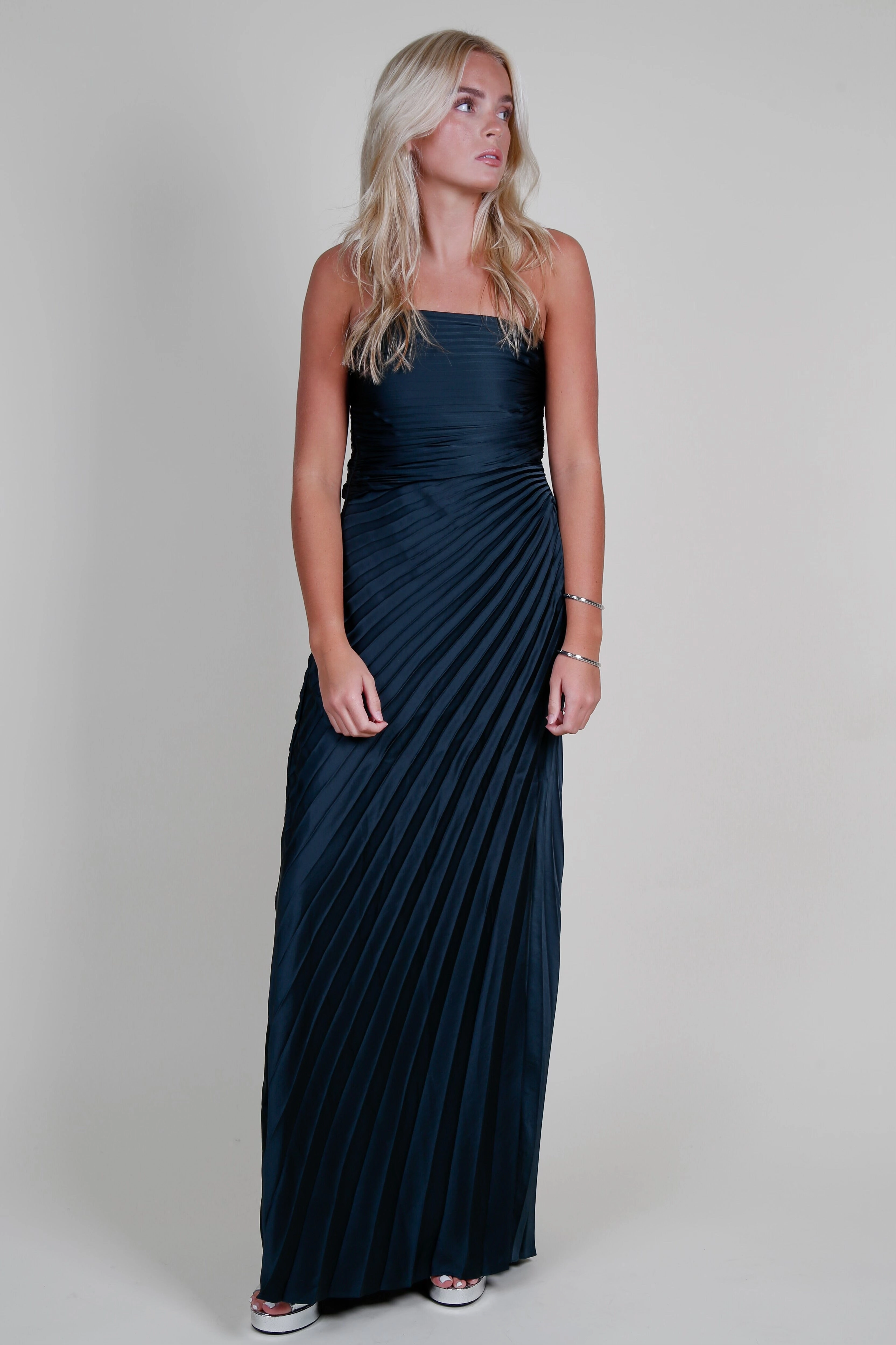 A.L.C. | Bianca Dress - Forest Draped Silhouette