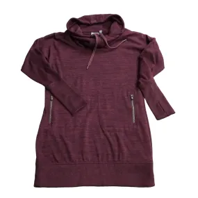 Smooth Zipper Action Athletic Jacket By Athleta In Purple, Size: Petite   S
