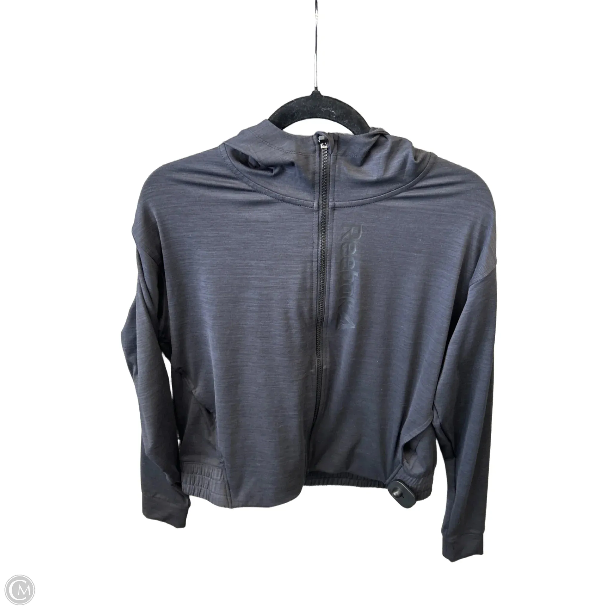 Athletic Jacket By Reebok In Grey, Size: S ModularLayering