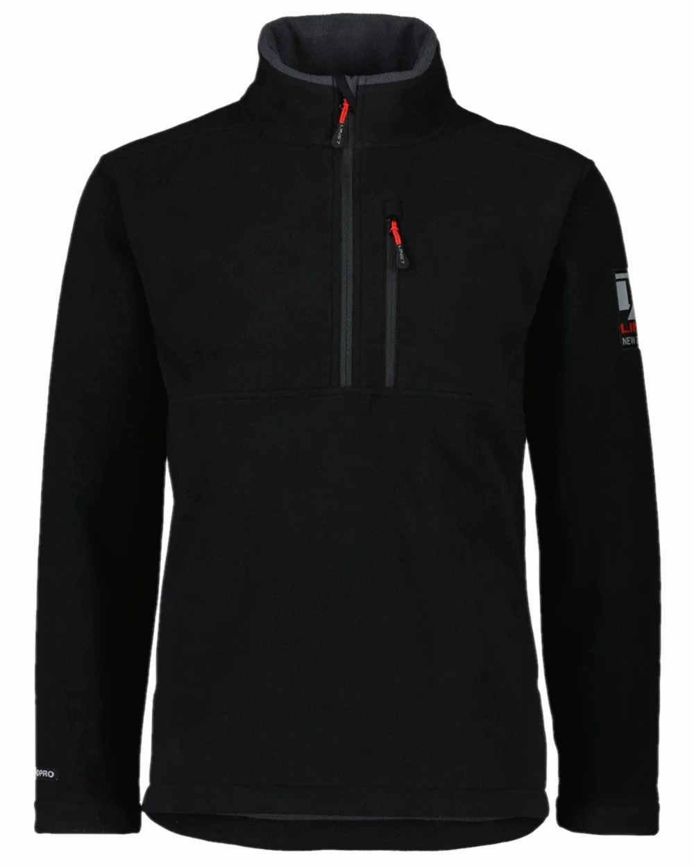 Line 7 Mens Territory Wind Pro Half Zip Fleece Jacket QuickDryMaterial