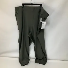 Wind Resistance Green Athletic Pants Athleta, Size 3x