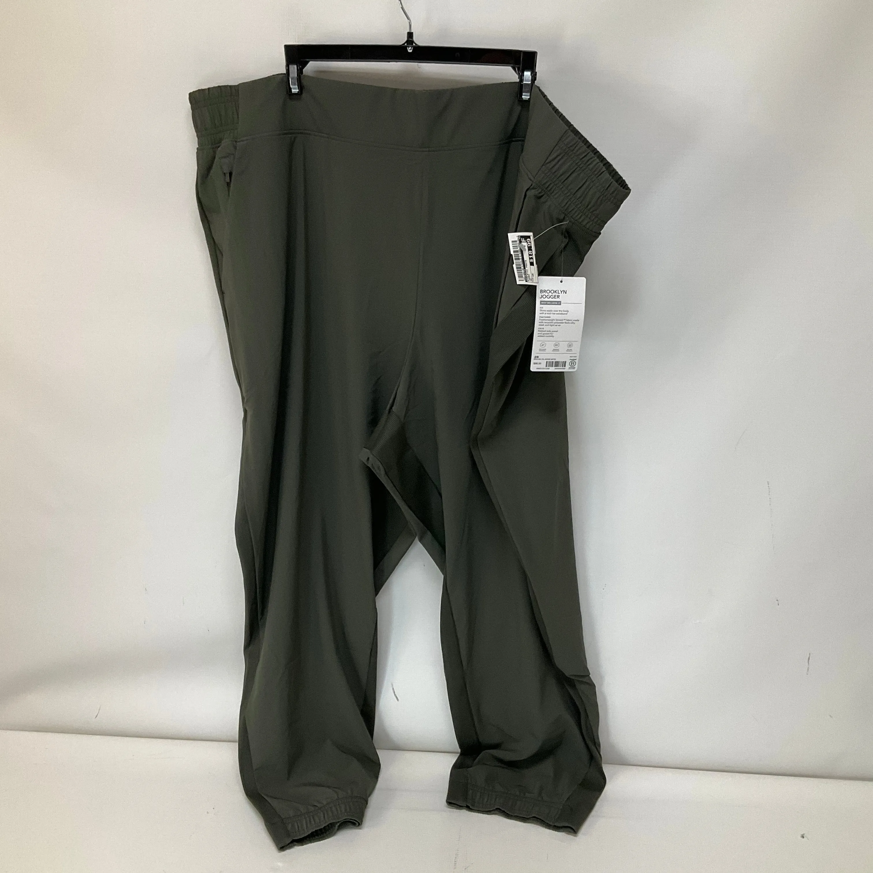 Wind Resistance Green Athletic Pants Athleta, Size 3x