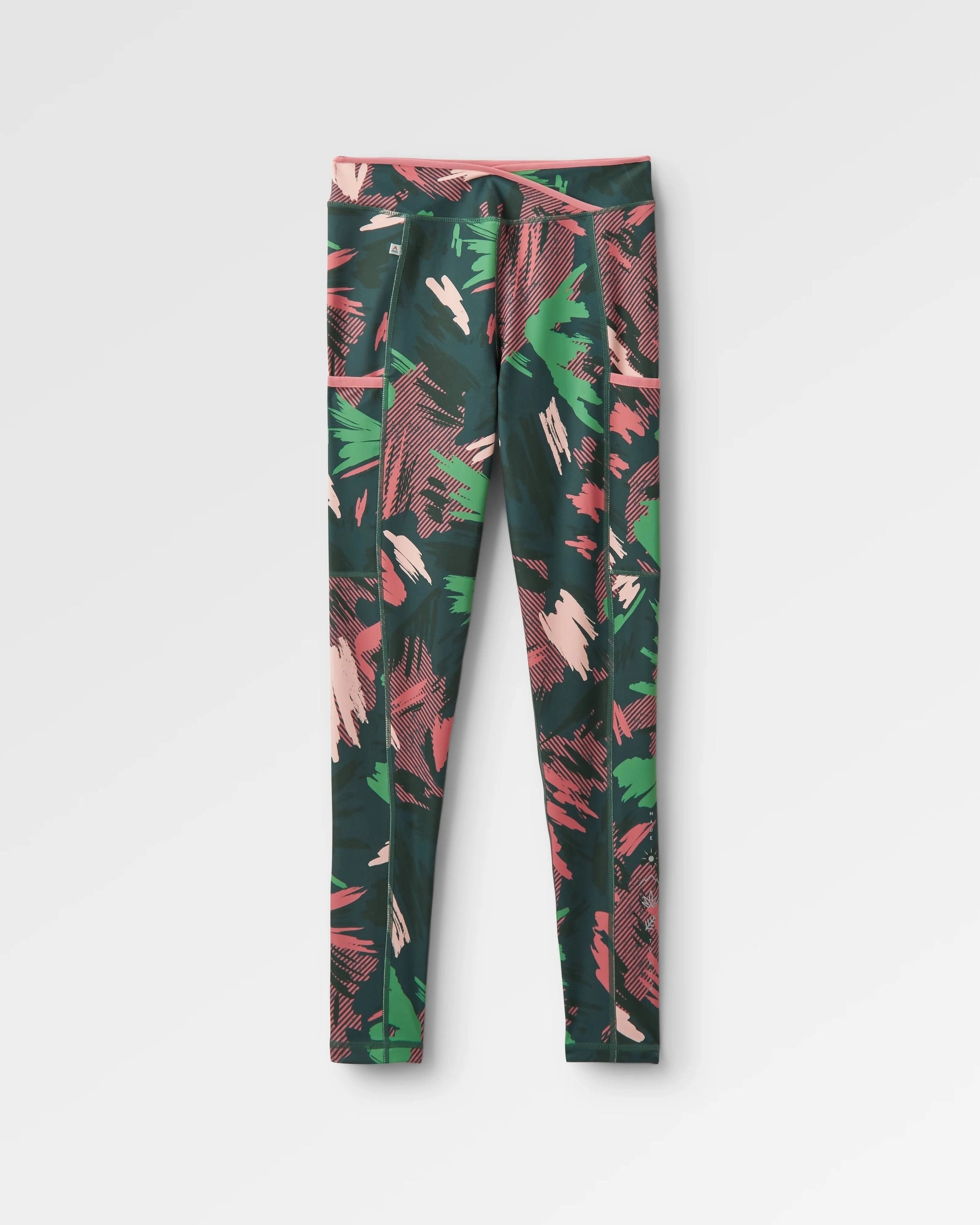 Mantra Recycled Active Legging - Abstract Mountain Fir Tree Fashion Forward