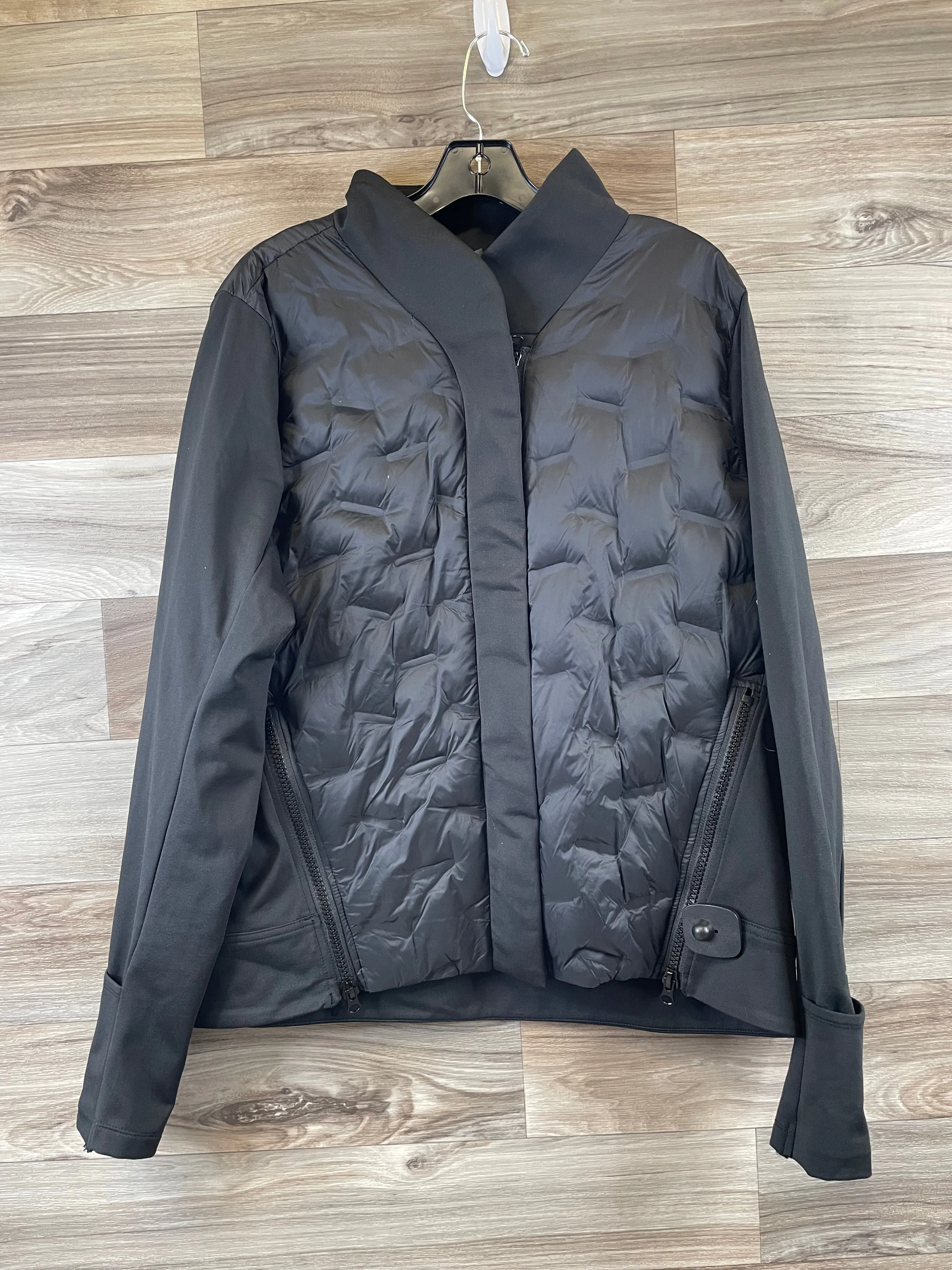 Casual Fit Silhouette Athletic Jacket By Calia In Black, Size: Xxl