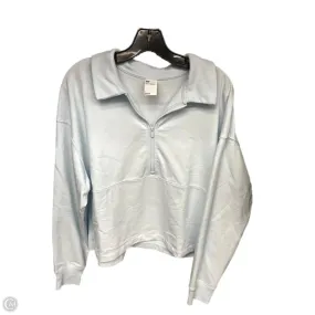 Hollow Fiber Fill Athletic Jacket By All In Motion In Blue, Size: L