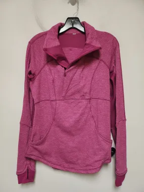 Athletic Jacket By Lululemon In Pink, Size: M NonBulkyLayering Non Bulky Insulation