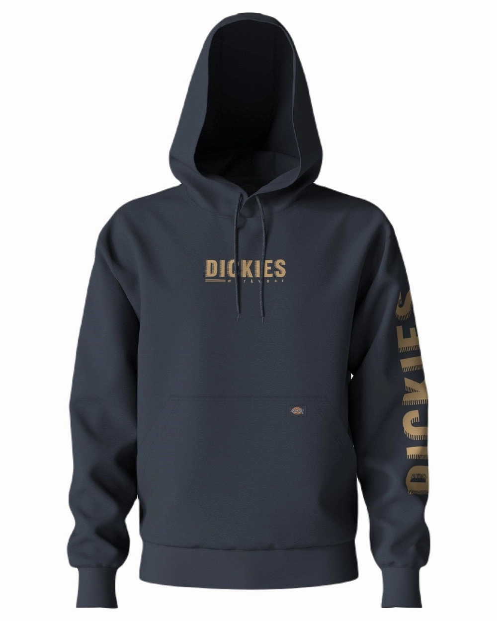 Dual Layered Fabric earthy tone Dickies Mens Water Repellent Workwear Graphic Hoodie
