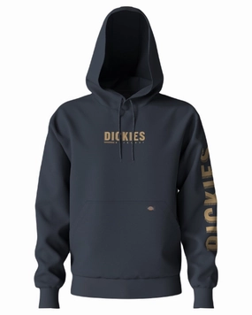 Dickies Mens Water Repellent Workwear Graphic Hoodie Layered Hood Design