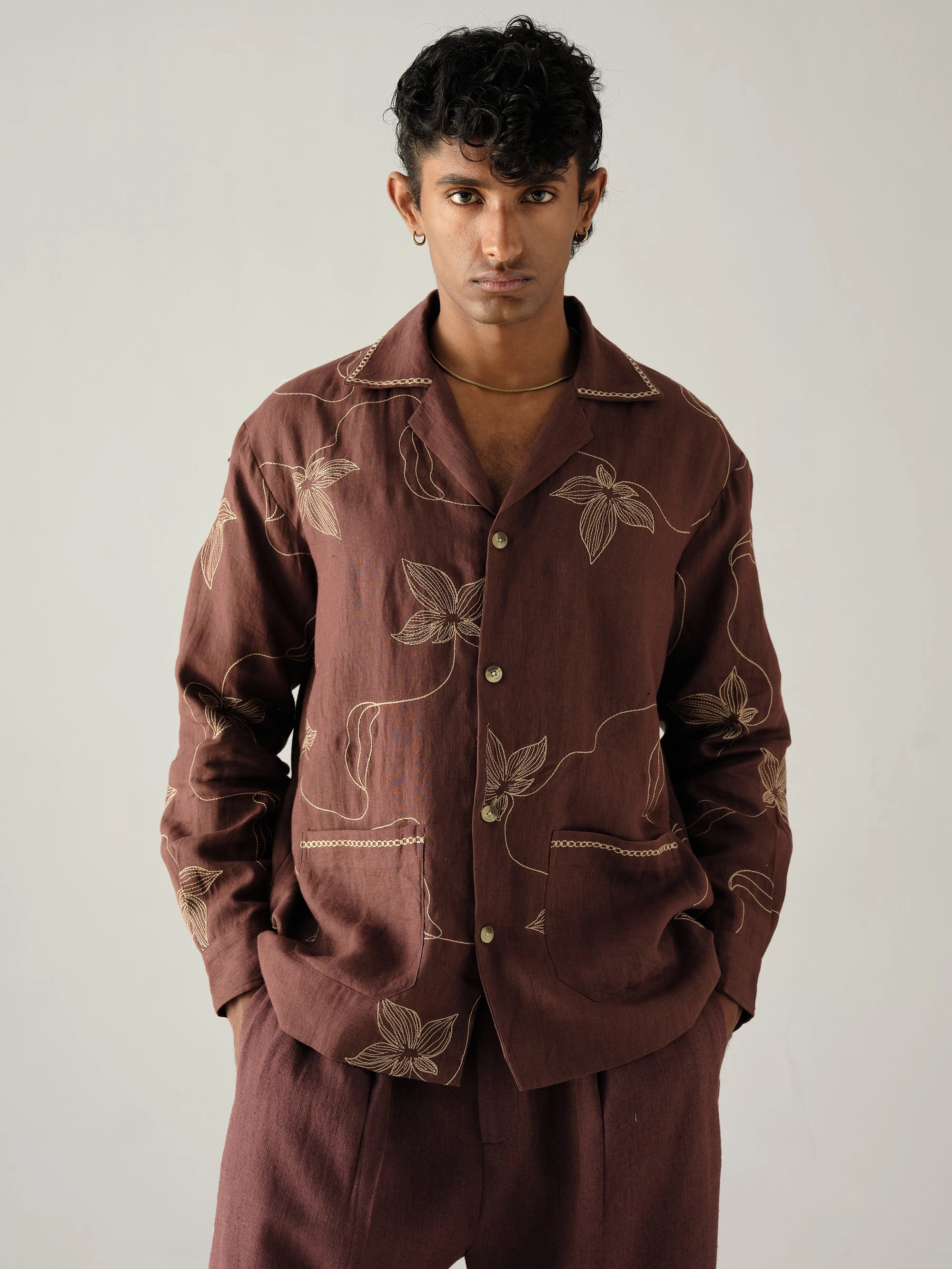 Functional Look Bloomer Shacket