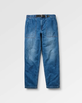 Adventurer Denim Trouser - Mid Wash Denim WaterRepellentCoating Casual Must-Have