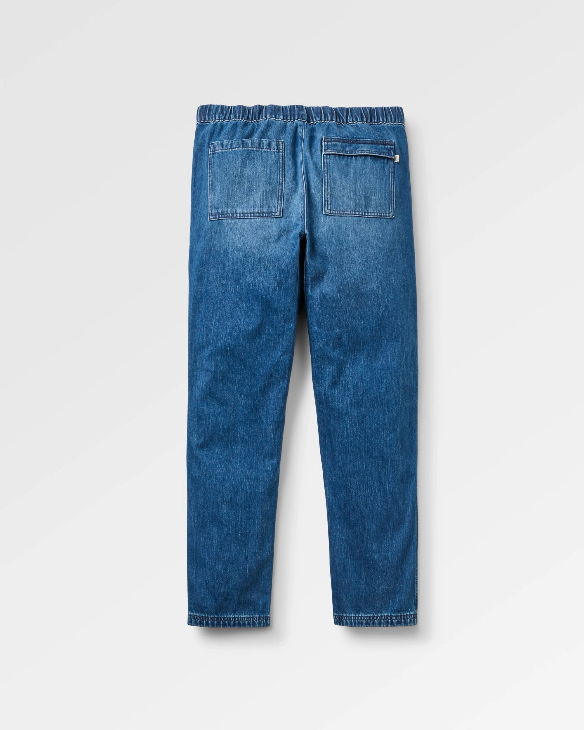 Reversible design Functional Comfort Adventurer Denim Trouser - Mid Wash Denim