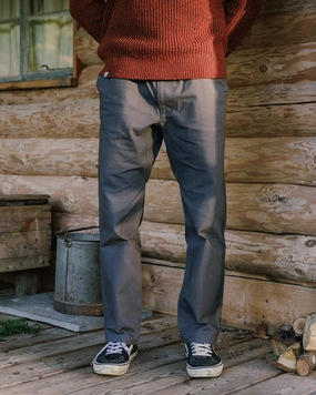 Versatile Wear Adventurer Organic Canvas Trouser - Charcoal