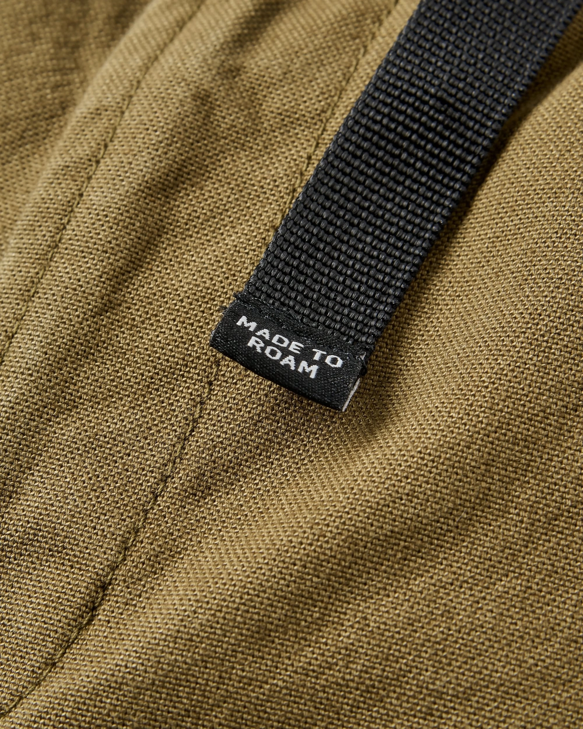Athletic Fit Daily Comfort Fit Adventurer Organic Canvas Trouser - Dark Olive