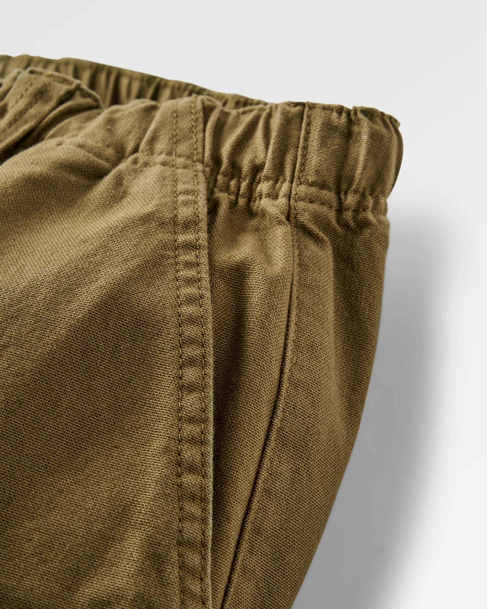 Adventurer Organic Canvas Trouser - Dark Olive Slimline Fit Stylish Fit
