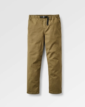 Essential Wearable Adventurer Organic Canvas Trouser - Dark Olive