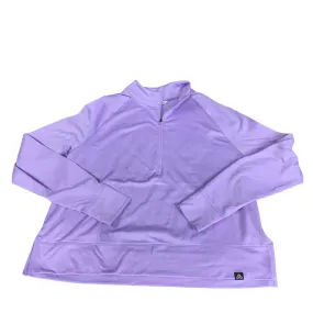 Pattern Print Athletic Jacket By Alpine Tek In Purple, Size: Xl