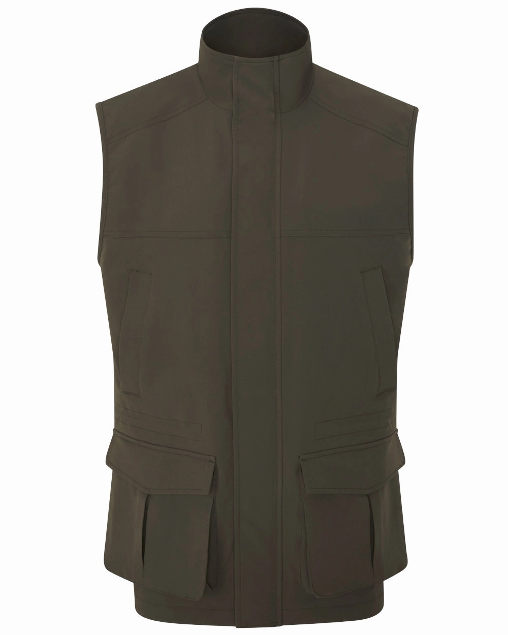 Smooth Flat Collar Dual Layer Insulation Alan Paine Lockwood Mens Shooting Waistcoat