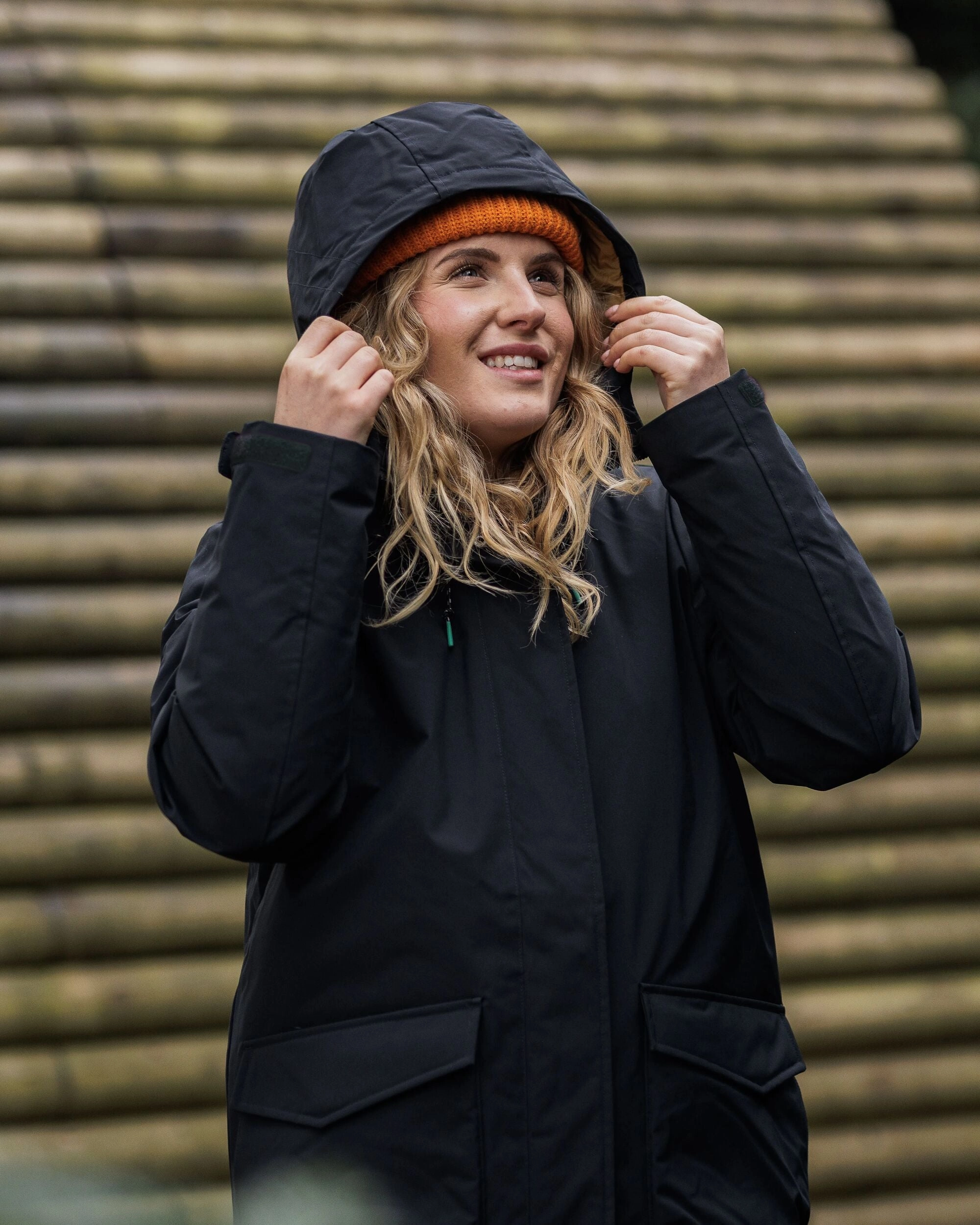 Alaska Recycled Insulated Parka - Black Frictionless Inner Layer FlexibleCuffSystem
