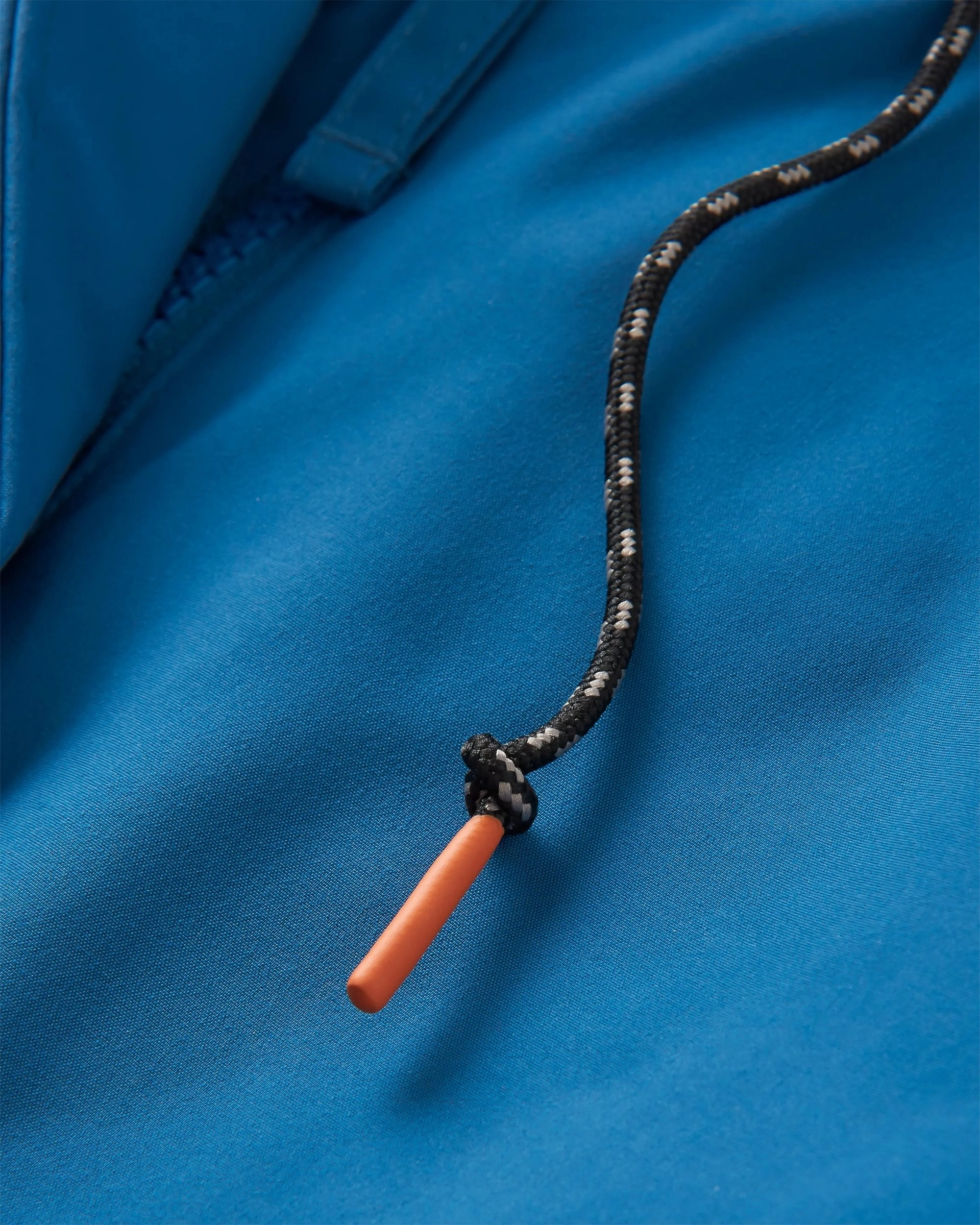HighCollarDesign Rubberized Zippers Alaska Recycled Insulated Parka - Blue Steel