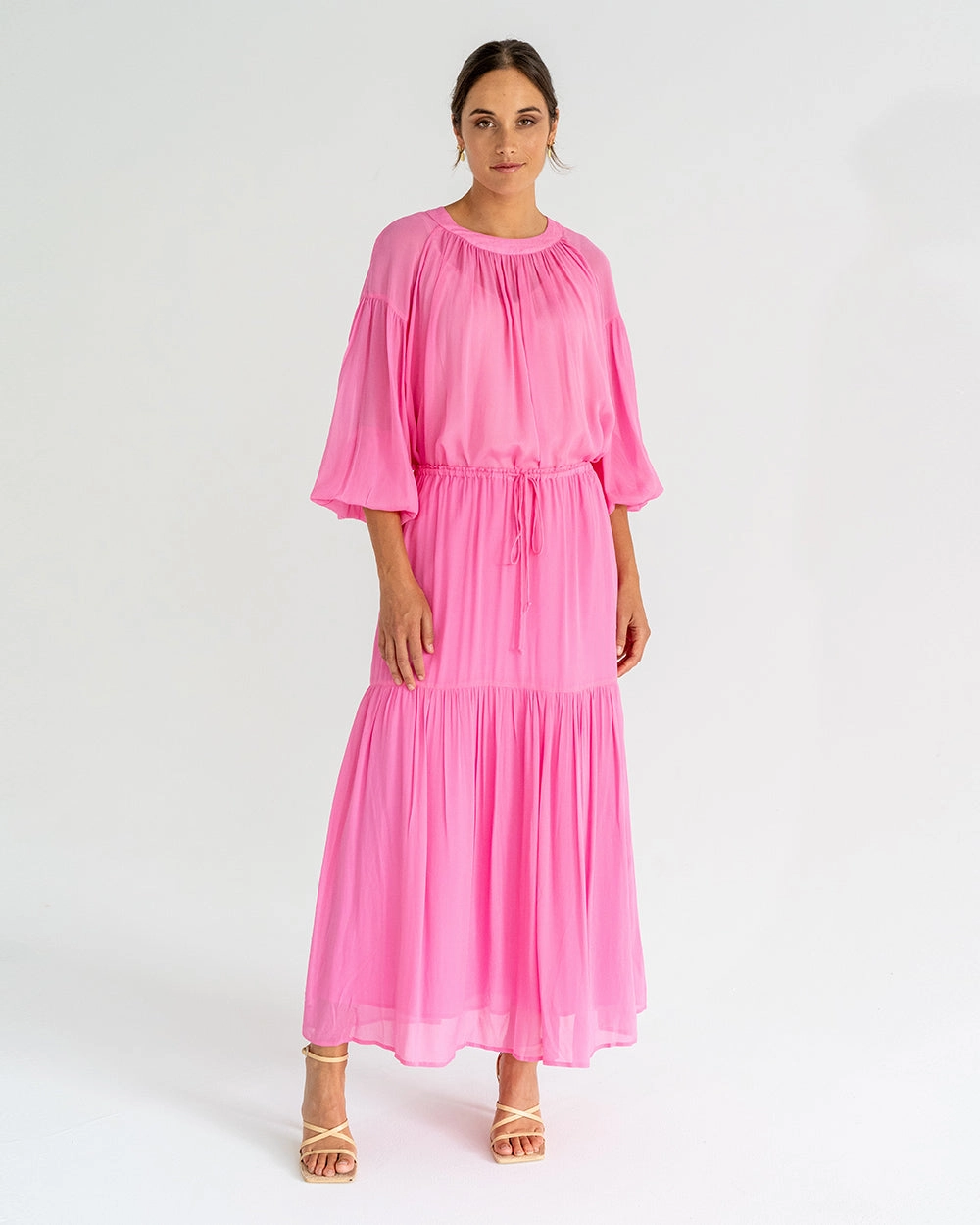 Alba Maxi Skirt - Orchid Pink Family Celebration
