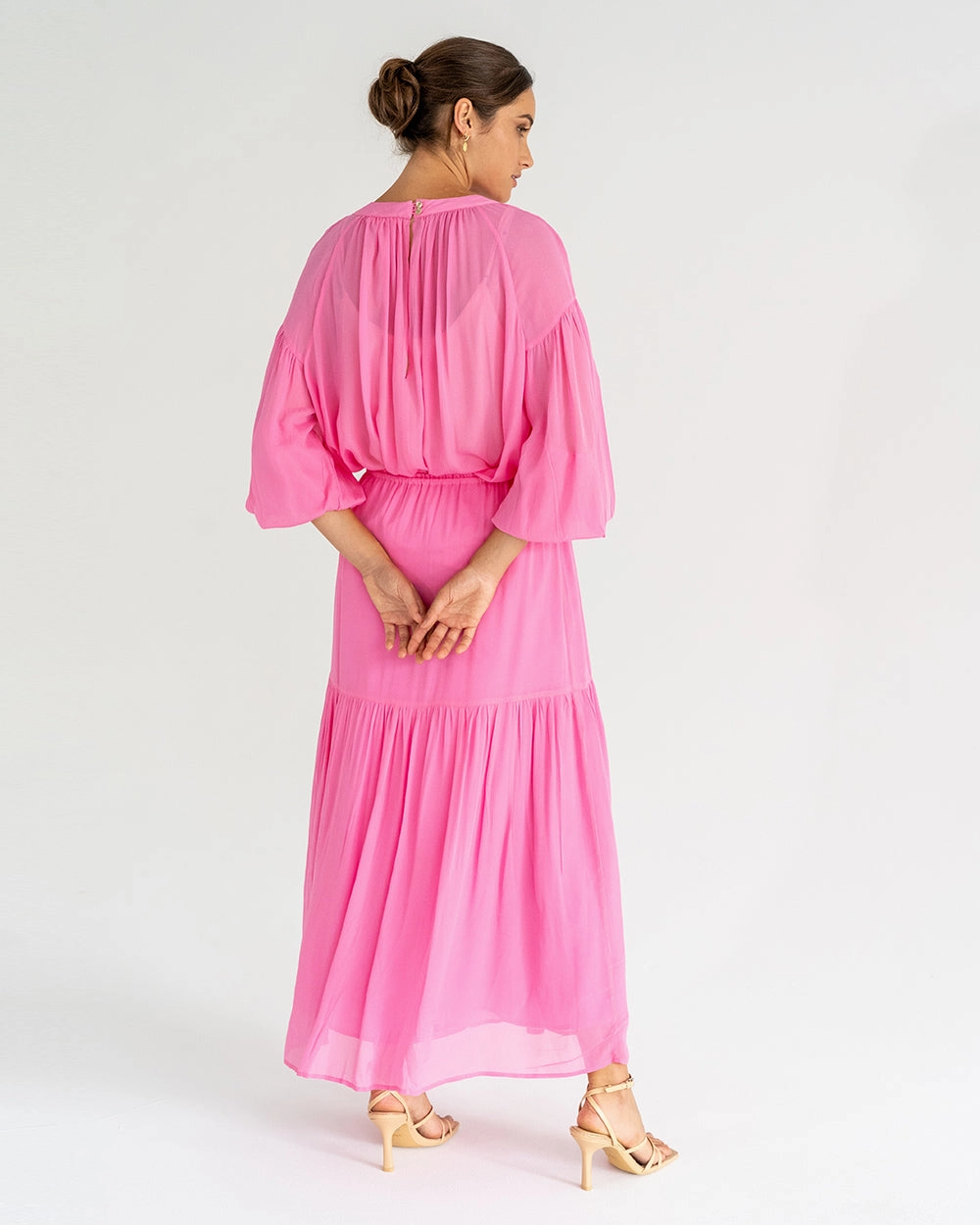 garden party Bestseller Item Alba Maxi Skirt - Orchid Pink