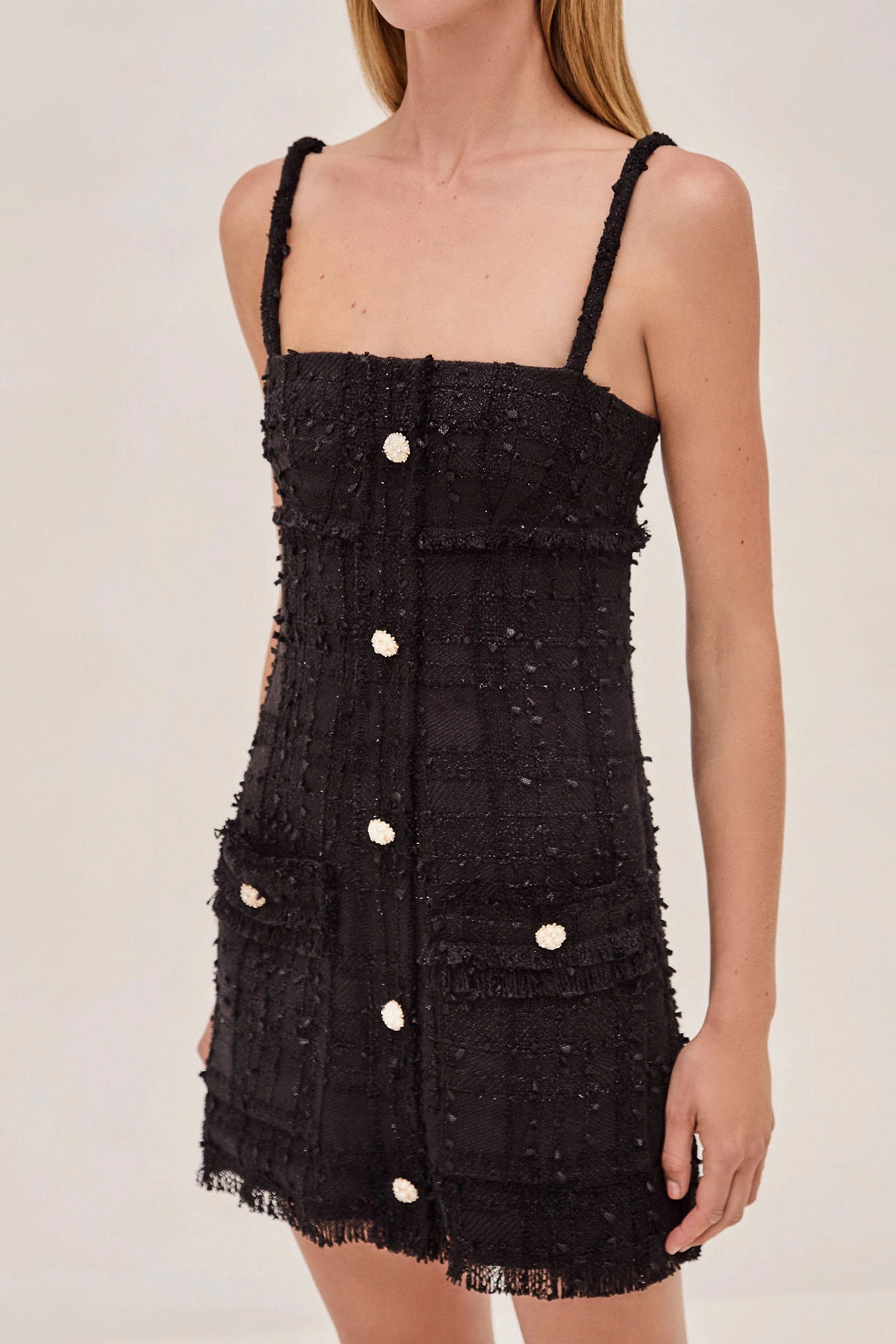 ALEXIS | Michel Dress - Black Cool Layers Chic Everyday Wear