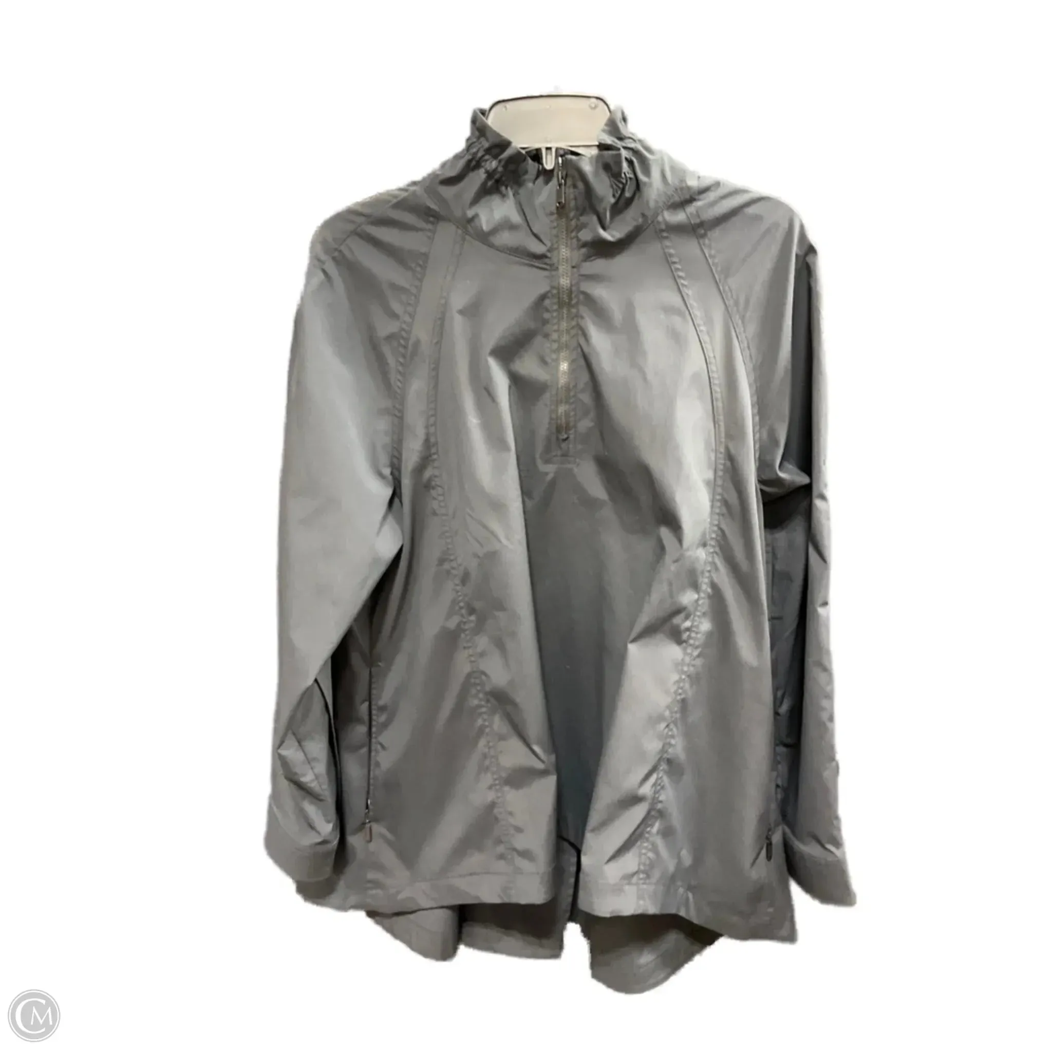 Athletic Jacket By Athleta In Black, Size: M Snag Proof Surface