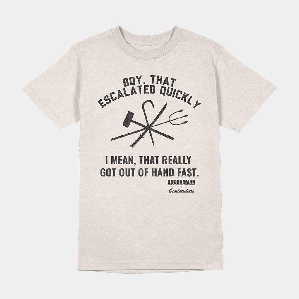 ANCHORMAN NEWS TEAM FIGHT SHIRT AbrasionResistant Surface Formal Wear